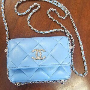 Chanel Trendy CC Wallet on Chain Leather Crossbody Bag